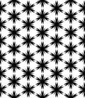 Black and white seamless abstract pattern. Background and backdrop. Grayscale ornamental design. vector