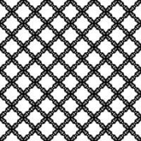 Black and white seamless pattern texture. Greyscale ornamental graphic design. vector