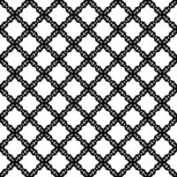 Black and white seamless pattern texture. Greyscale ornamental graphic design. vector