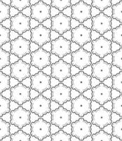 Black and white seamless abstract pattern. Background and backdrop. Grayscale ornamental design. vector