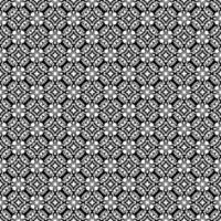 Black and white seamless pattern texture. Greyscale ornamental graphic design. vector