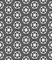 Black and white seamless abstract pattern. Background and backdrop. Grayscale ornamental design. vector