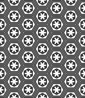 Black and white seamless abstract pattern. Background and backdrop. Grayscale ornamental design. vector