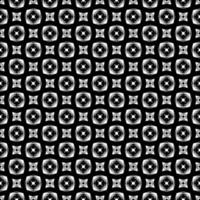 Black and white seamless pattern texture. Greyscale ornamental graphic design. vector