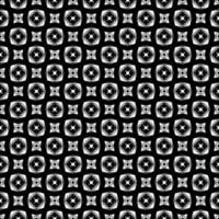 Black and white seamless pattern texture. Greyscale ornamental graphic design. vector