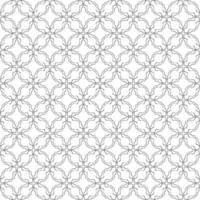 Black and white seamless pattern texture. Greyscale ornamental graphic design. vector