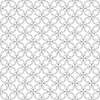 Black and white seamless pattern texture. Greyscale ornamental graphic design. vector