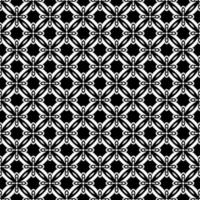Black and white seamless pattern texture. Greyscale ornamental graphic design. vector