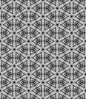 Black and white seamless abstract pattern. Background and backdrop. Grayscale ornamental design. vector