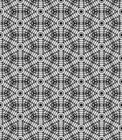 Black and white seamless abstract pattern. Background and backdrop. Grayscale ornamental design. vector