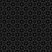 Black and white seamless pattern texture. Greyscale ornamental graphic design. vector