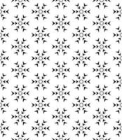 Black and white seamless abstract pattern. Background and backdrop. Grayscale ornamental design. vector