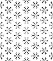 Black and white seamless abstract pattern. Background and backdrop. Grayscale ornamental design. vector