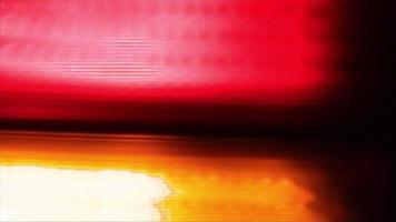 Close-up of a car tail lights pulsing - Loop video