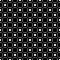 Black and white seamless pattern texture. Greyscale ornamental graphic design. vector