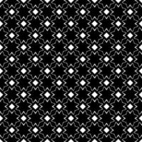 Black and white seamless pattern texture. Greyscale ornamental graphic design. vector