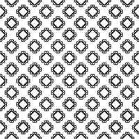 Black and white seamless pattern texture. Greyscale ornamental graphic design. vector