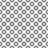 Black and white seamless pattern texture. Greyscale ornamental graphic design. vector