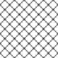 Black and white seamless pattern texture. Greyscale ornamental graphic design. vector