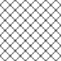 Black and white seamless pattern texture. Greyscale ornamental graphic design. vector