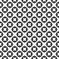 Black and white seamless pattern texture. Greyscale ornamental graphic design. vector