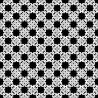 Black and white seamless pattern texture. Greyscale ornamental graphic design. vector