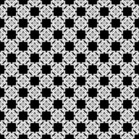 Black and white seamless pattern texture. Greyscale ornamental graphic design. vector