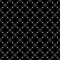Black and white seamless pattern texture. Greyscale ornamental graphic design. vector