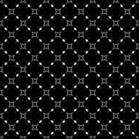 Black and white seamless pattern texture. Greyscale ornamental graphic design. vector