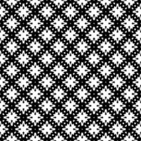Black and white seamless pattern texture. Greyscale ornamental graphic design. vector