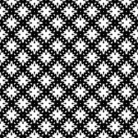 Black and white seamless pattern texture. Greyscale ornamental graphic design. vector