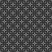 Black and white seamless pattern texture. Greyscale ornamental graphic design. vector