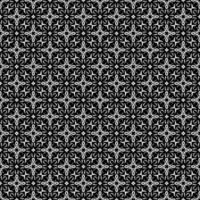 Black and white seamless pattern texture. Greyscale ornamental graphic design. vector