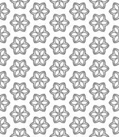 Black and white seamless abstract pattern. Background and backdrop. Grayscale ornamental design. vector