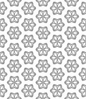 Black and white seamless abstract pattern. Background and backdrop. Grayscale ornamental design. vector