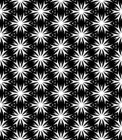 Black and white seamless abstract pattern. Background and backdrop. Grayscale ornamental design. vector