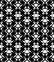 Black and white seamless abstract pattern. Background and backdrop. Grayscale ornamental design. vector