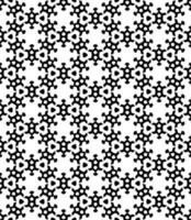 Black and white seamless abstract pattern. Background and backdrop. Grayscale ornamental design. vector