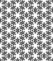 Black and white seamless abstract pattern. Background and backdrop. Grayscale ornamental design. vector