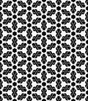 Black and white seamless abstract pattern. Background and backdrop. Grayscale ornamental design. vector