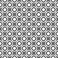 Black and white seamless pattern texture. Greyscale ornamental graphic design. vector