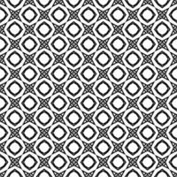 Black and white seamless pattern texture. Greyscale ornamental graphic design. vector