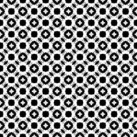 Black and white seamless pattern texture. Greyscale ornamental graphic design. vector