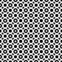 Black and white seamless pattern texture. Greyscale ornamental graphic design. vector