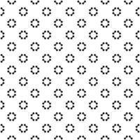 Black and white seamless pattern texture. Greyscale ornamental graphic design. vector