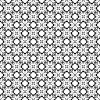 Black and white seamless pattern texture. Greyscale ornamental graphic design. vector