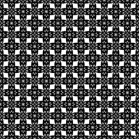 Black and white seamless pattern texture. Greyscale ornamental graphic design. vector