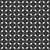 Black and white seamless pattern texture. Greyscale ornamental graphic design. vector