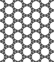 Black and white seamless abstract pattern. Background and backdrop. Grayscale ornamental design. vector