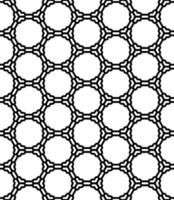 Black and white seamless abstract pattern. Background and backdrop. Grayscale ornamental design. vector